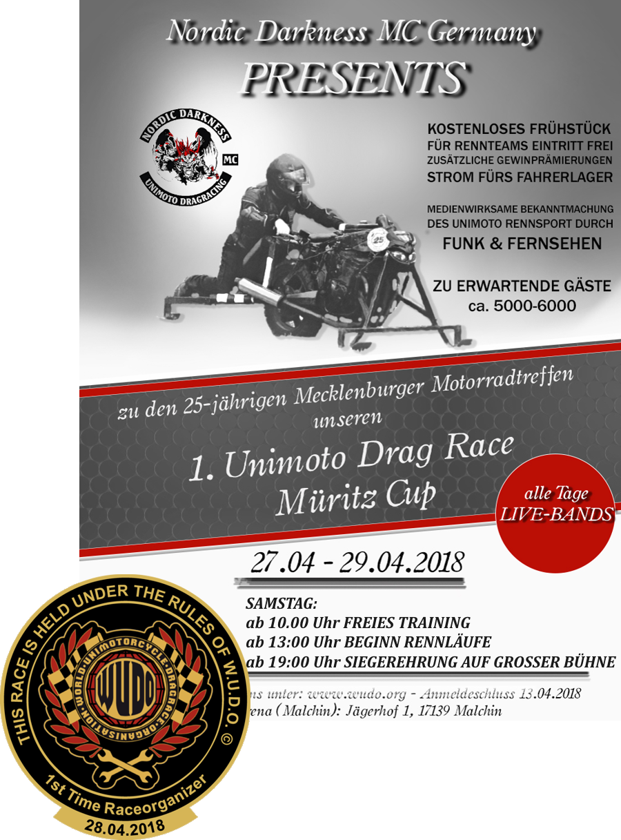 1. Unimoto Drag Race Müritz Cup