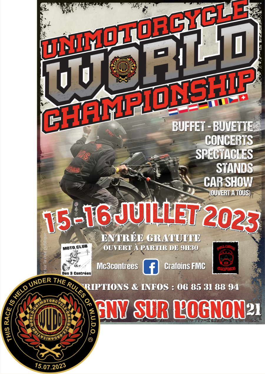 Unimotorcycle World Championship France 2023