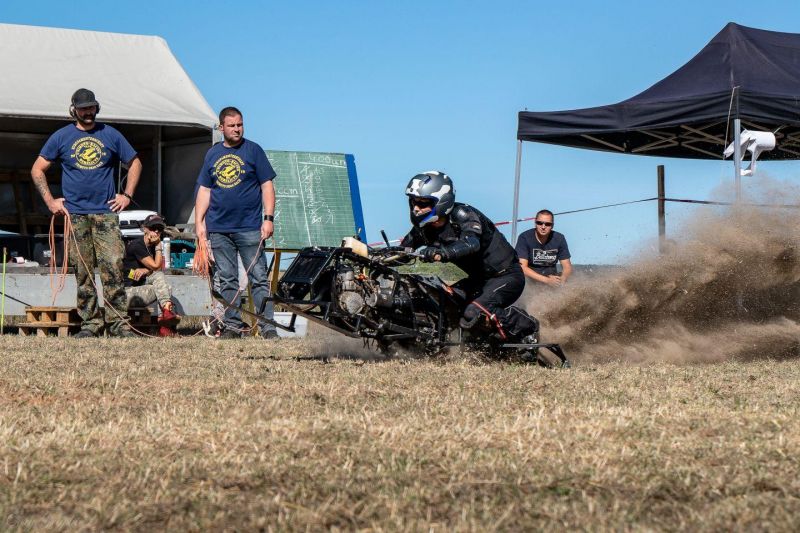 EM im Unimotorcycle Drag Race und 3. Grabfeldcup 2019