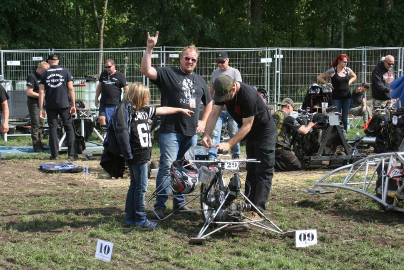 Werner Cup im Unimotorcycle Drag Race
